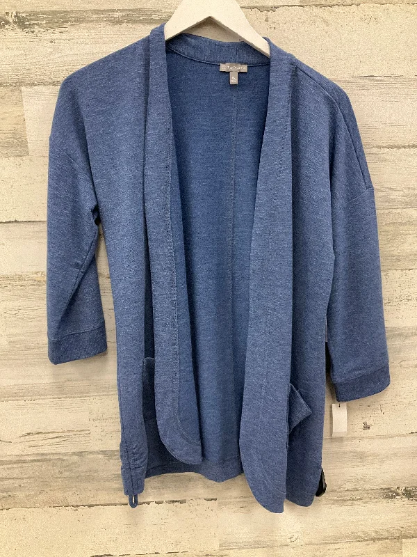Year-End Clearance Cardigan By Talbots In Blue, Size: Mp
