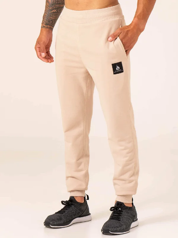 Best Bargains Terrain Track Pants - Chalk