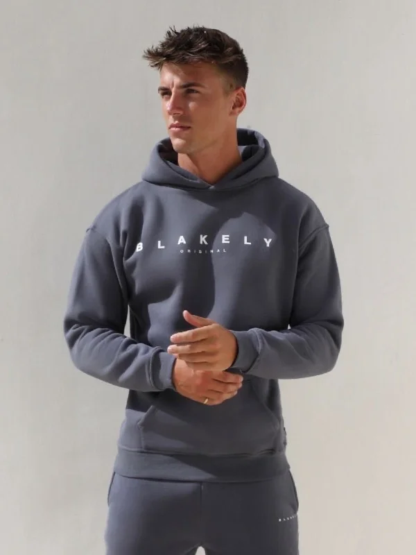 New Markdowns Evolved Relaxed Hoodie - Blue