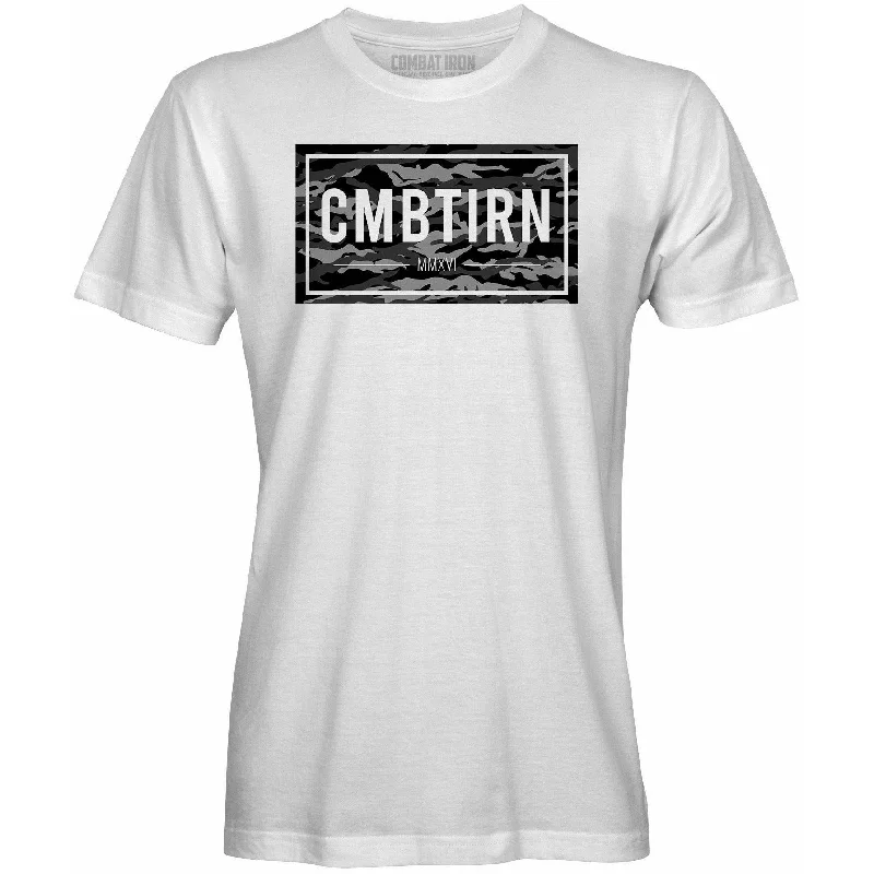 Overstock Sale CMBTIRN Original Tiger Stripe Blackout Edition Men's T-Shirt