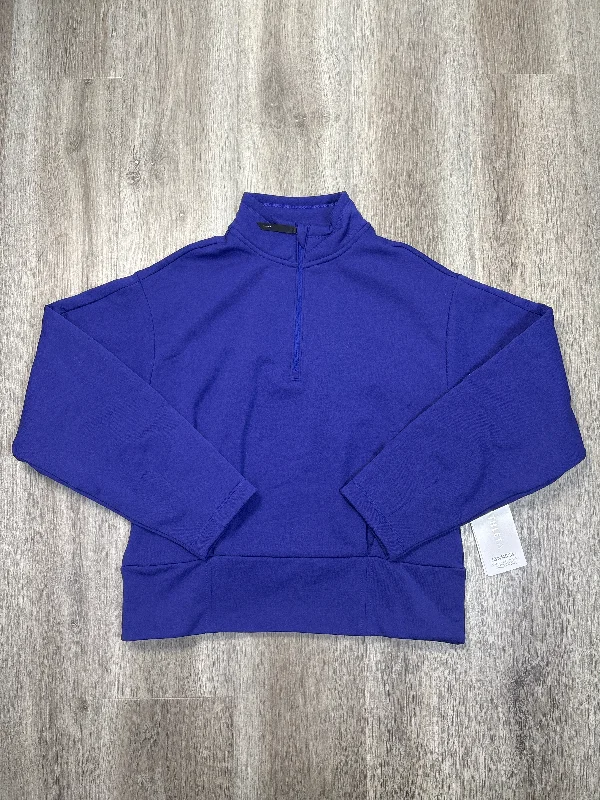 Weekend Bargains Just for You Sweatshirt Crewneck By Athleta In Purple, Size: M