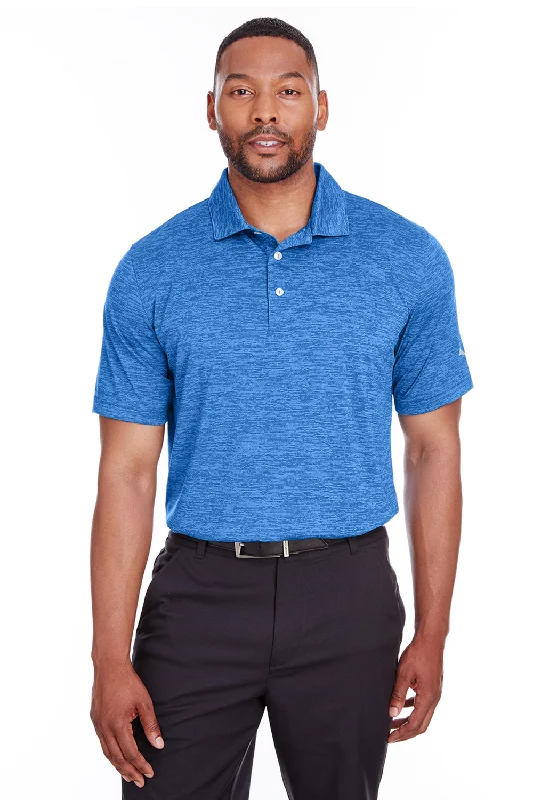 Can't Be Beat Puma Mens Icon Performance Moisture Wicking Short Sleeve Polo Shirt - Lapis Blue