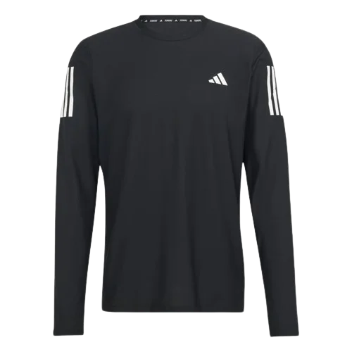 Super Discount ADIDAS OWN THE RUN LONG SLEEVE TEE - MENS- BLACK