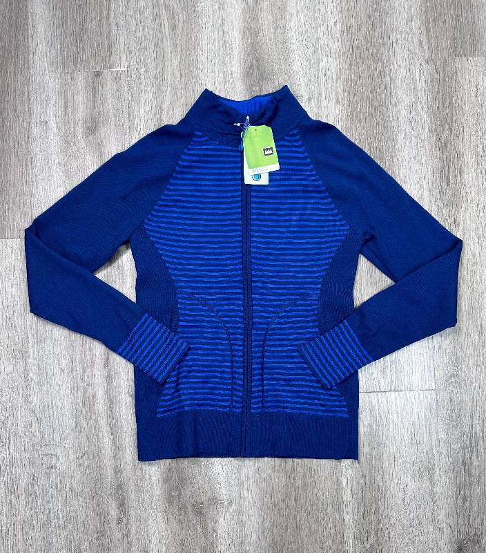 Weekend Offers That Dazzle Cardigan By Rei In Blue, Size: M