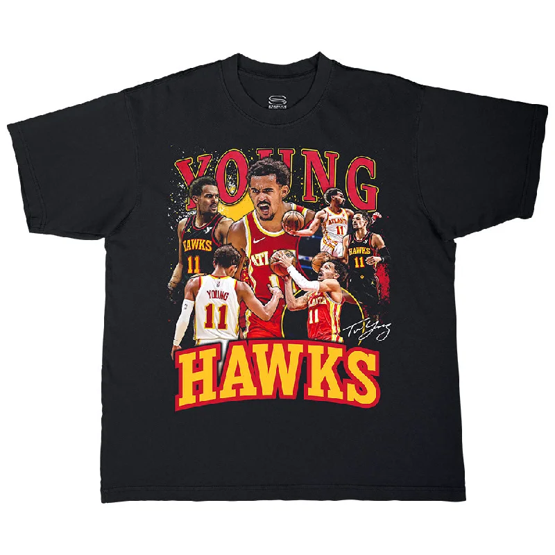 Best Bargains Stadium Essentials Hawks Young Black Crossroads Tee
