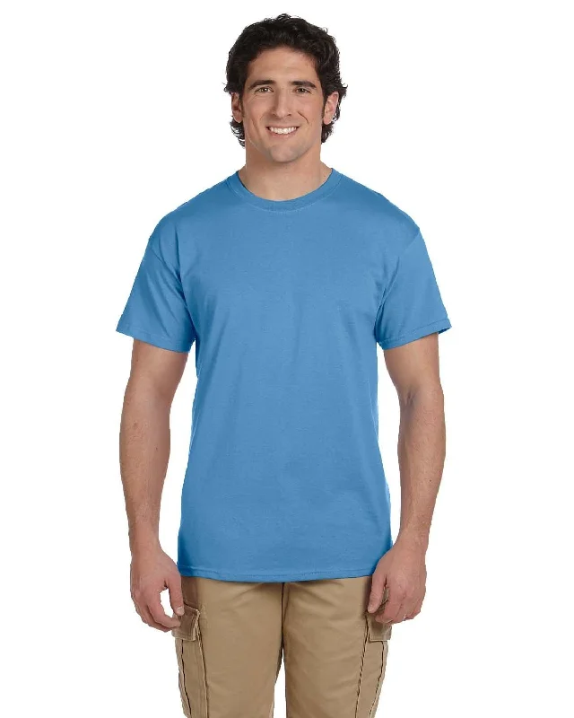 Year-End Deals Fruit of the Loom 100% Cotton T-Shirt | Columbia Blue