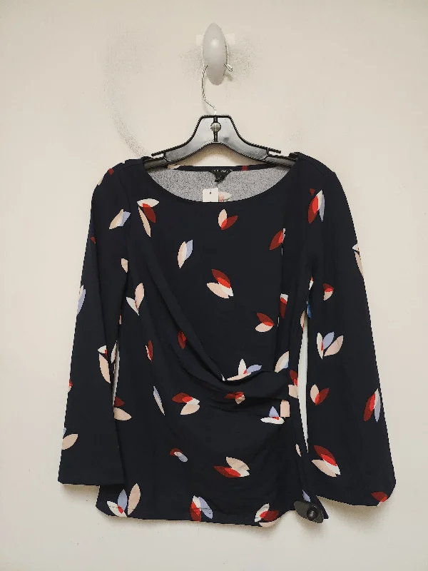 Weekend Steals Await Top Long Sleeve By Ann Taylor In Multi-colored, Size: S