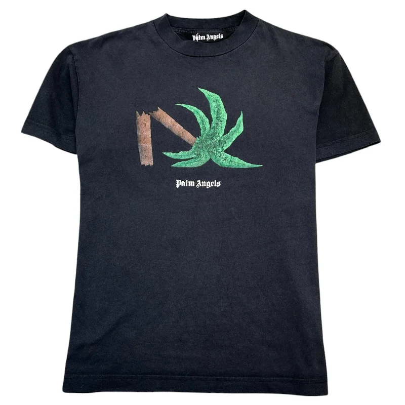 Weekend Specials You Can't Miss Men's Broken Palm Logo T-Shirt Black Size L