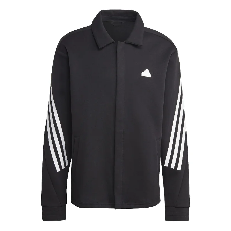 Massive Savings Adidas FUTURE ICONS 3-STRIPES COACHES JACKET - Mens - Black