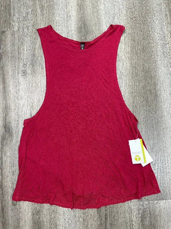 Crazy Deal Athletic Tank Top By Trina By Trina Turk In Red, Size: M