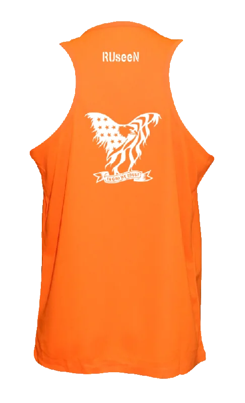 Bargain Blast Men's Reflective Tank Top - In God We Trust