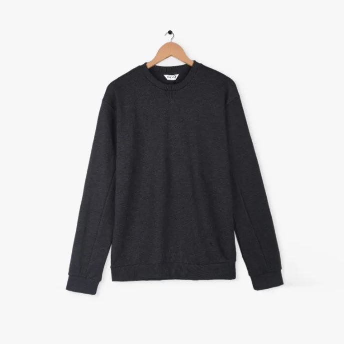 Weekend Shopping Bliss RS - Men 'Grey' Classic Terry Sweatshirt RS394