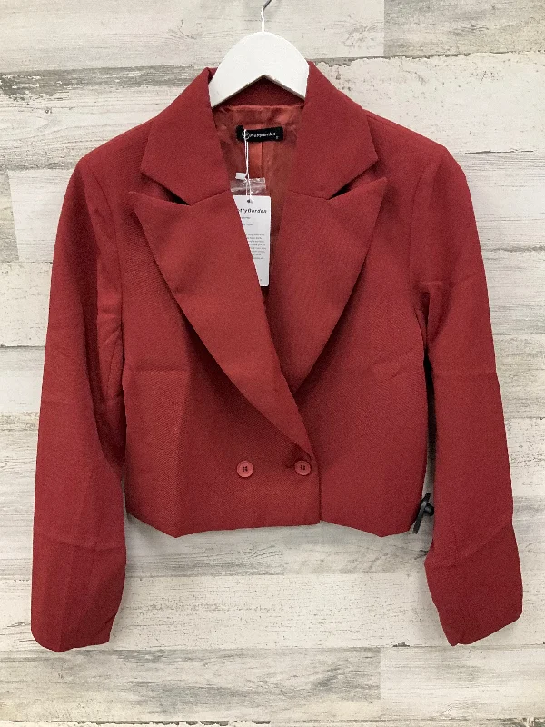 Weekend Savings Fiesta Blazer By Cme In Orange, Size: S