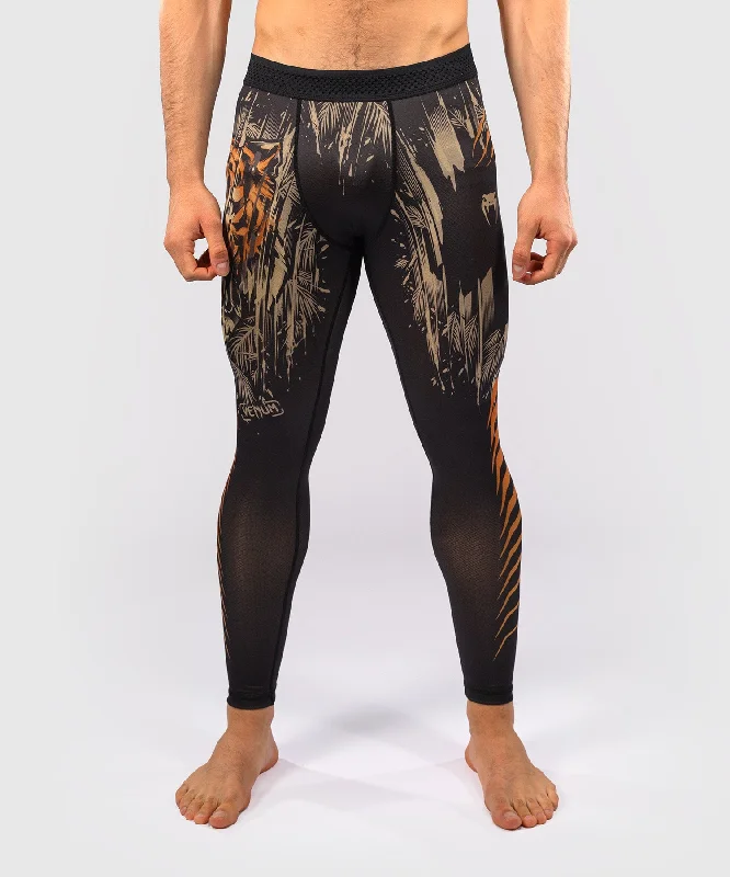 Deal Alert Venum Tiger Men's Spats - Black/Neon Orange
