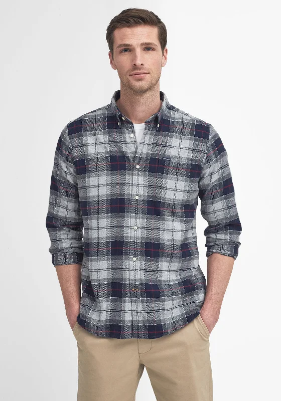 Weekend Savings Sensation Barbour Kyeloch Tartan Tailored Shirt, Blue Granite