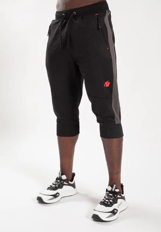 Stock Clearance Thompson 3/4 Sweatpants - Black