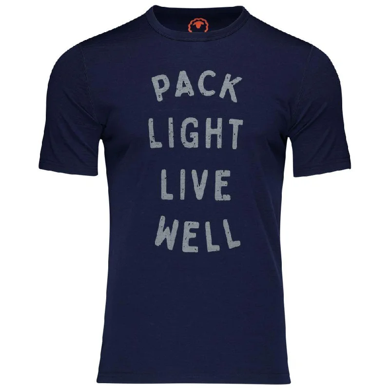 Weekend Specials to Delight Mens Merino 150 Pack Light Tee (Navy)