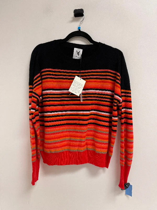 Weekend Savings Sensation Sweater Cashmere By Cma In Orange, Size: M