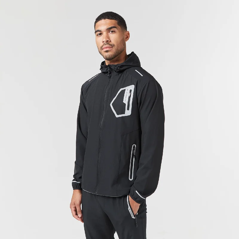 Last Chance Tech Pocket Windbreaker | Black