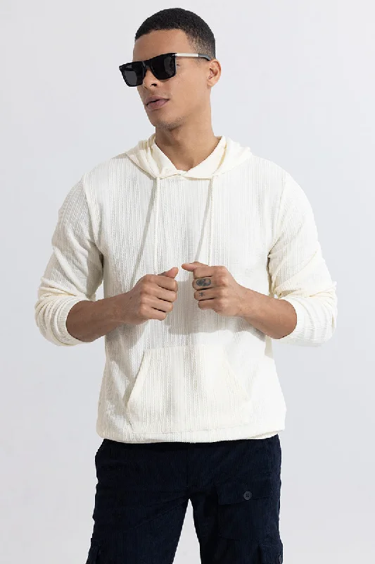 Quick Sale Vibrant Veins Cream Hoodie
