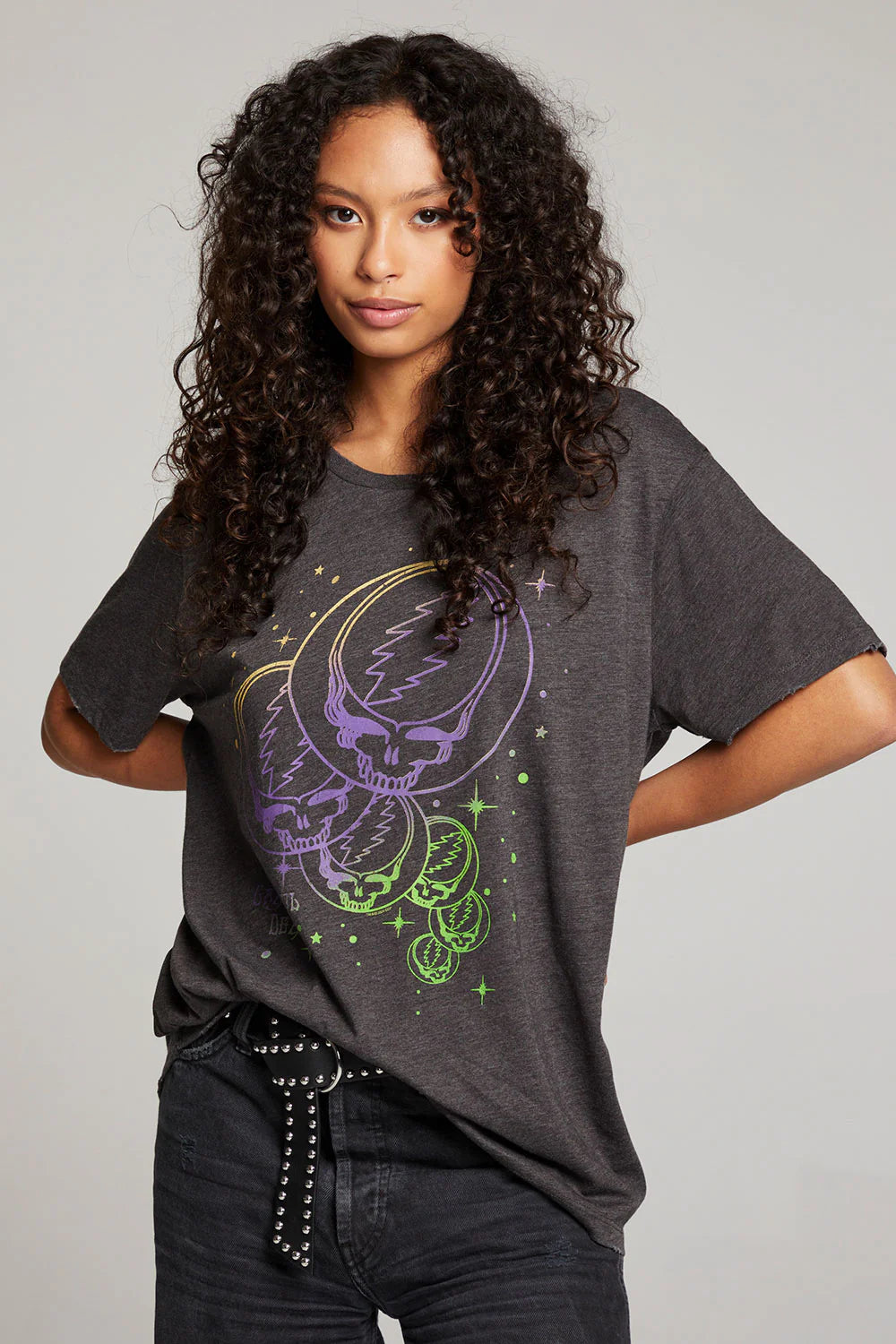 Weekend Specials to Grab Grateful Dead Stealies In Space Tee - Vintage Black