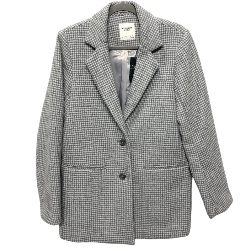 Weekend Bargains to Relish Blazer By Abercrombie And Fitch In Grey, Size: S