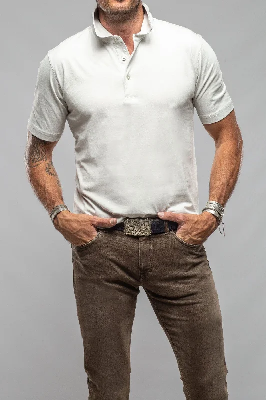 Amazing Value Cruz Cotton Polo in Cement