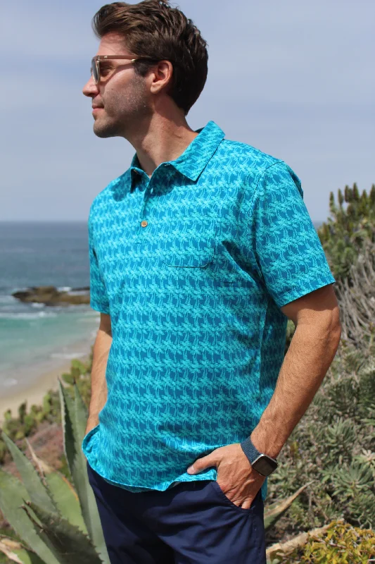 Special Discount HCS23293 FIJI HANG0VER POLO aqua