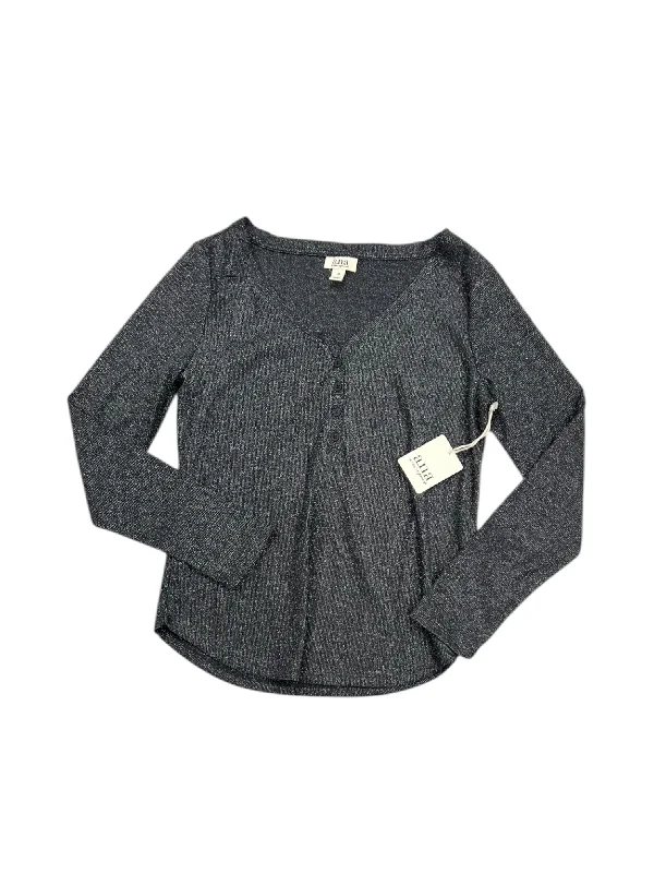 Weekend Savings Spectacular Top Long Sleeve By Ana In Grey, Size: Xs