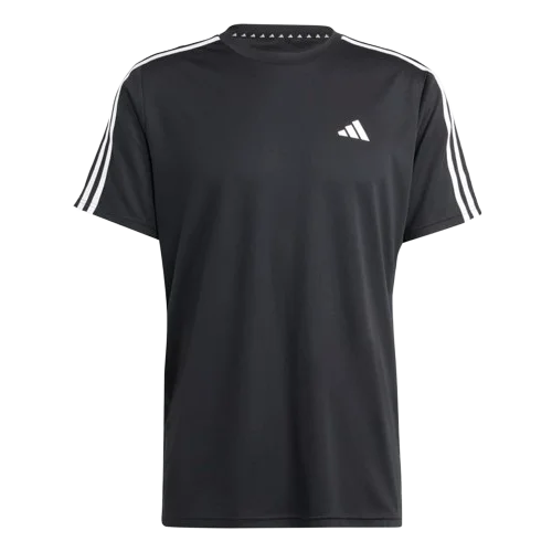 Hot Buy ADIDAS TRAIN ESSENTIALS 3-STRIPES TRAINING TEE - MENS - BLACK