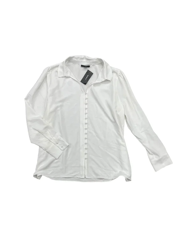 Weekend Offers That Excite Top Long Sleeve By Alfani In White, Size: 2x