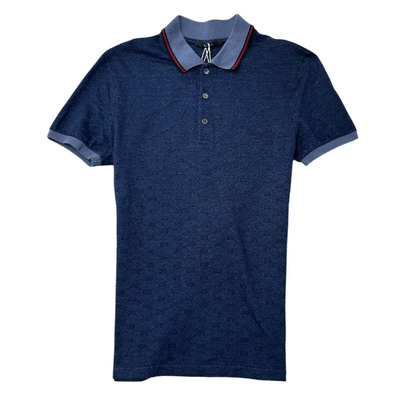 Weekend Deals That Dazzle Men's Gg Supreme Polo Shirt Navy Size S