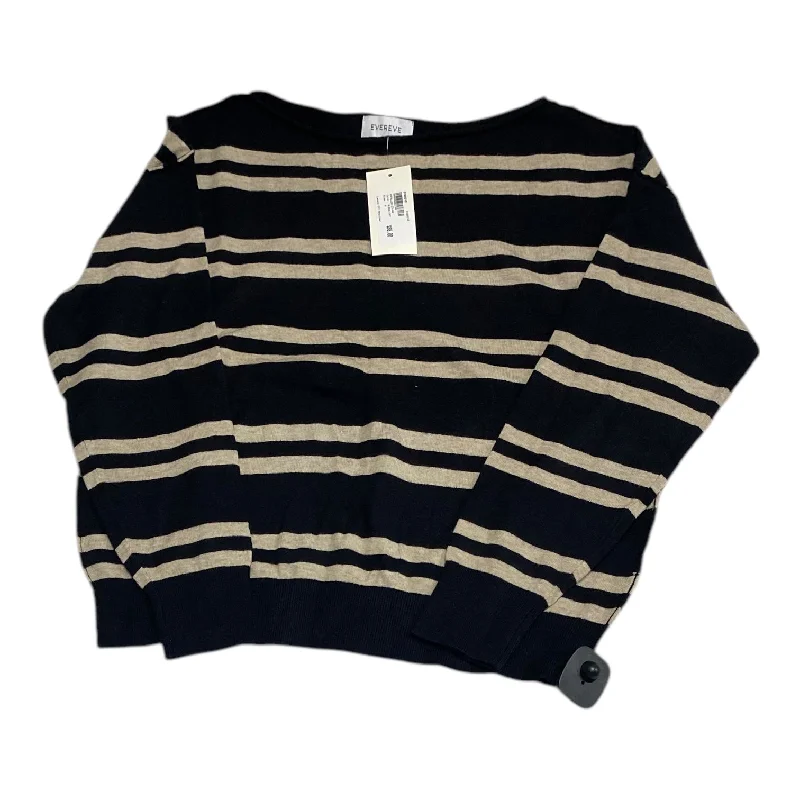 Super Deal Sweater By Evereve In Black & Tan, Size: M