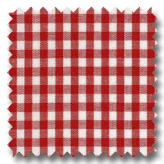 Bargain Bin Gingham Check Pop Red - Custom Dress Shirt