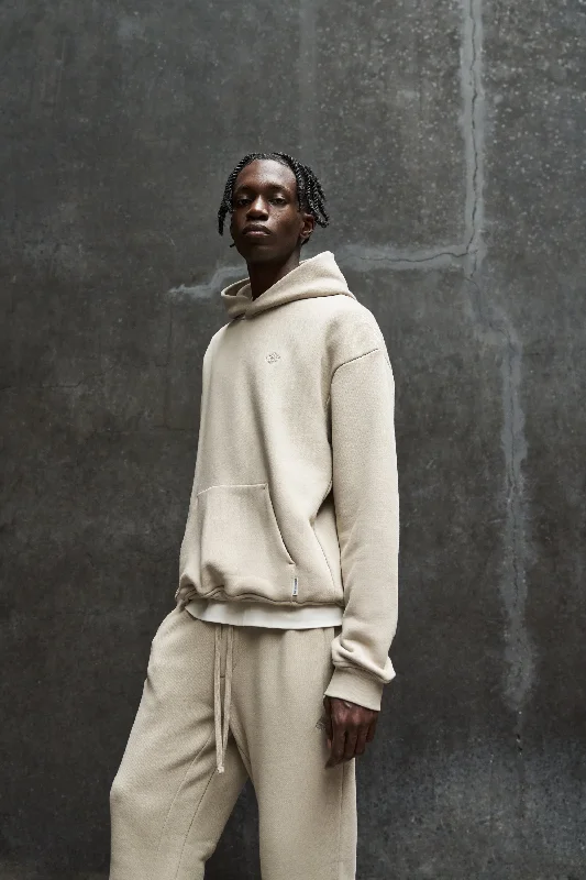 Special Savings LAUNDERED CLASSICS HOODIE - BEIGE