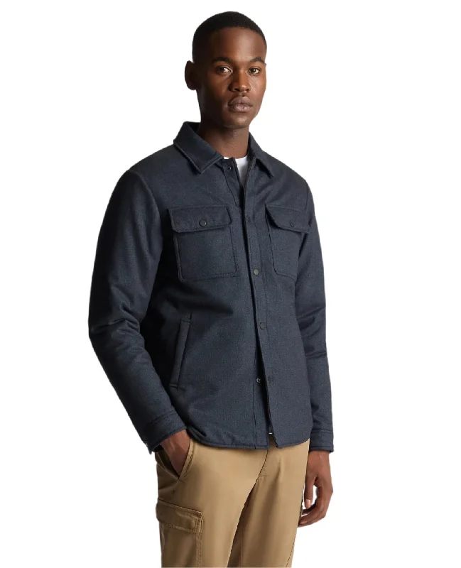 Weekend Bargains Await You ID24700-Remus Navy Brayden Shacket