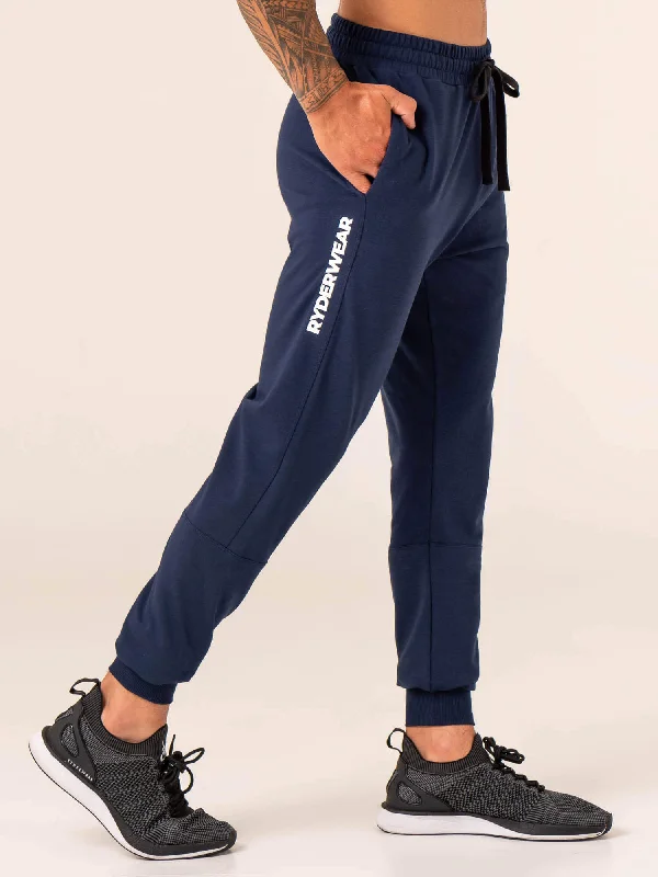Closeout Sale Emerge Track Pant - Navy