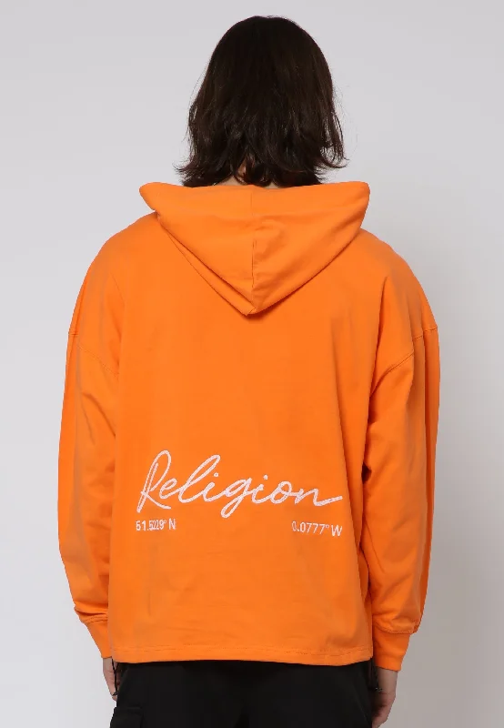 Weekend Bargains to Snag EMBROIDERED RELAXED HOODIE MANDARIN