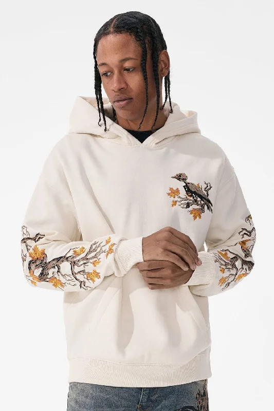 New Deal Aviary Pullover Hoodie (Bone)