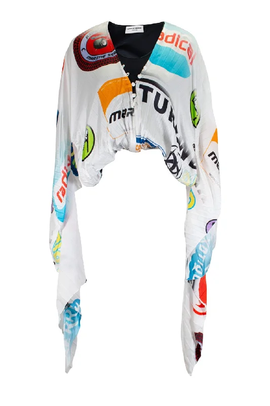 Weekend Bargains to Love [WW15533] Marine Serre | Long sleeve top