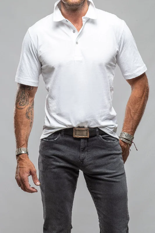 Price Rollback Cruz Cotton Polo In White