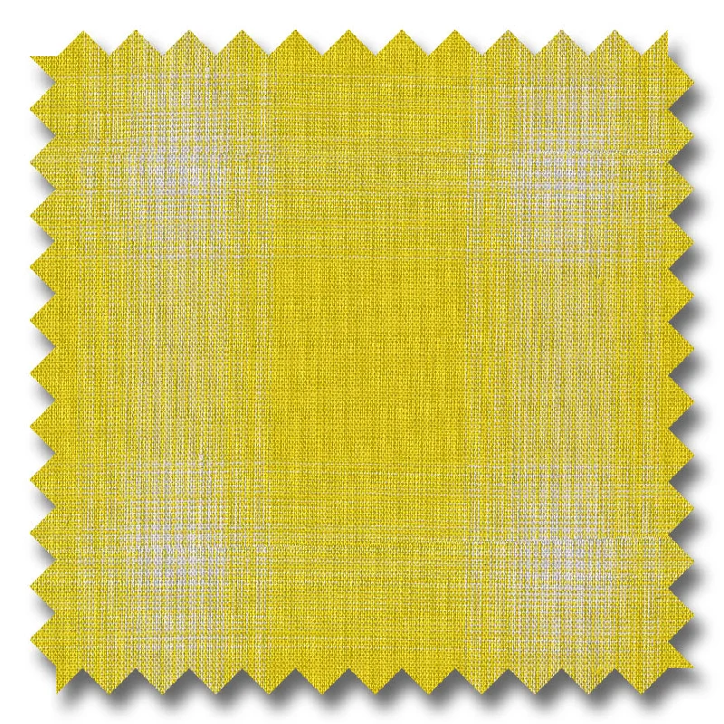 Value Deals Gold and White Plaid Poplin - Custom Dress Shirt