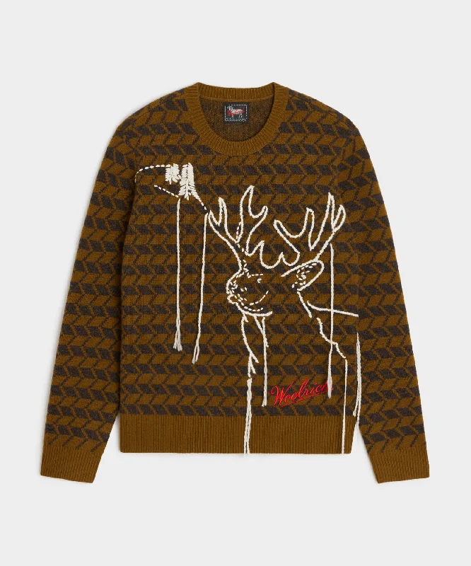Early Access Todd Snyder X Woolrich Deer Sweater