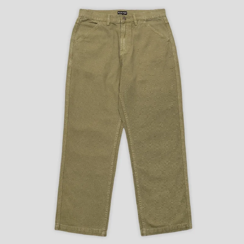 Epic Deals Pass~Port Workers Club Jean Pant - Olive