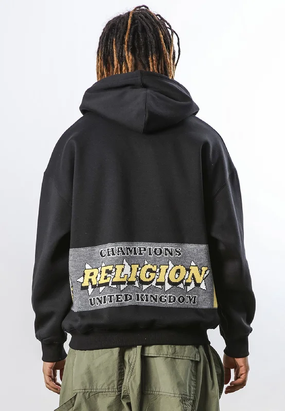 Warehouse Sale CHAMPIONS HOODIE BLACK