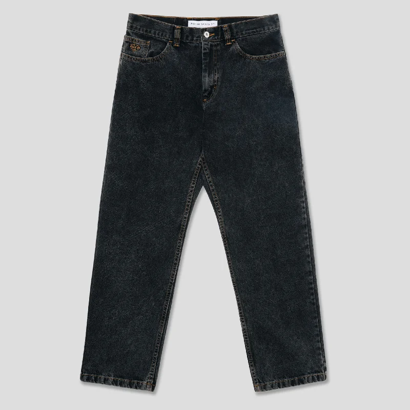 Midnight Sale Polar Skate Co. '89!' Denim Pant - Washed Black