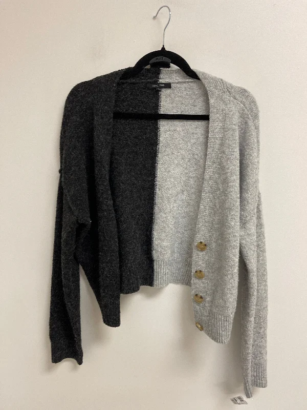 Weekend Savings Delight Sweater Cardigan By Love Tree In Grey, Size: L