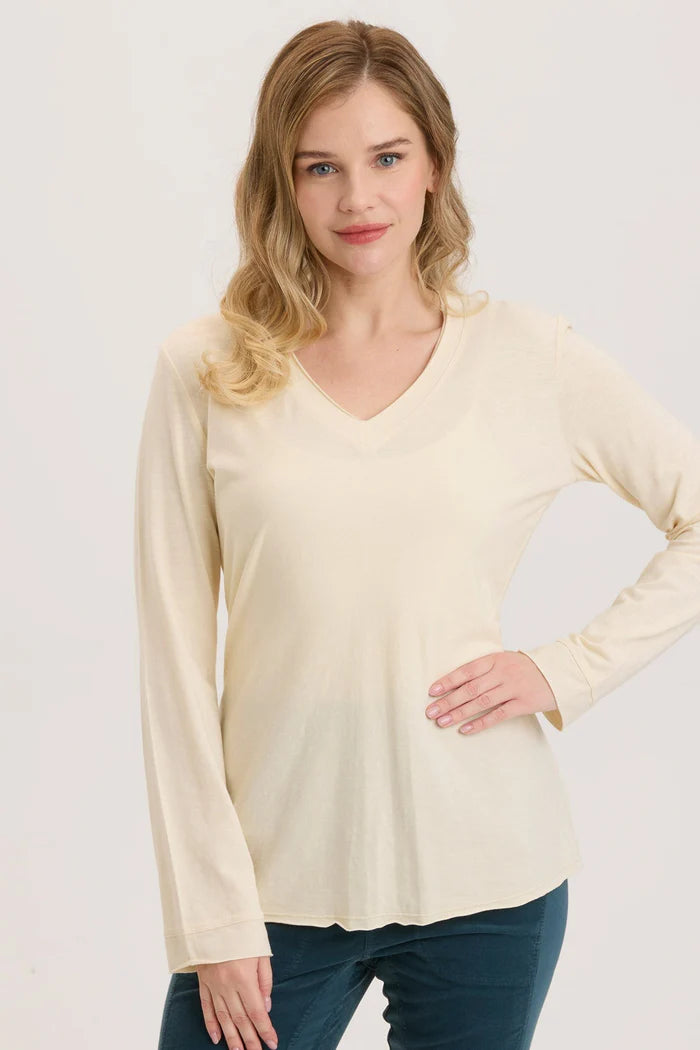 Low Price Trina Top - Toasted Almond