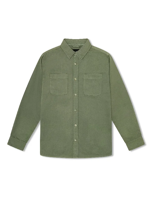 Get It Before It’s Gone York Long Sleeve Shirt - Army