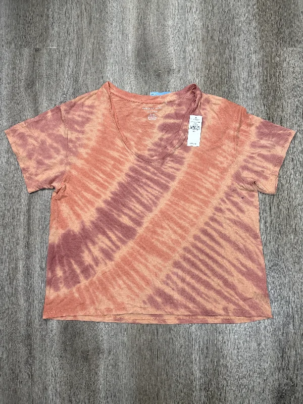 Your Weekend, Your Savings Top Short Sleeve By American Eagle In Orange, Size: M